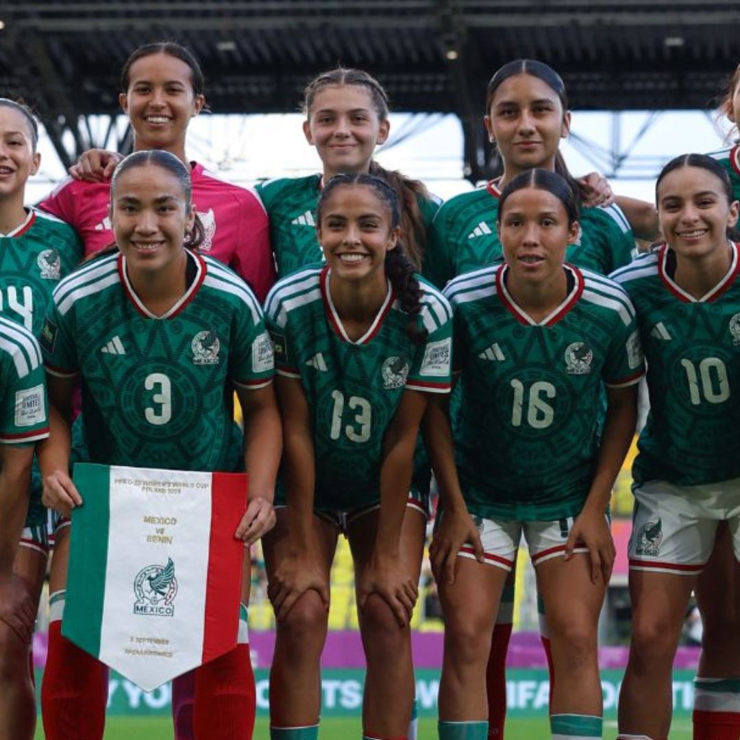 Jugadoras de la selección mexicana femenil sub-20